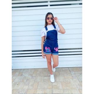 Jardineira Juvenil Jeans em Oferta na Shopee