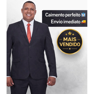 Terno Masculino Plus Size Oxford Premium Corte Italiano Direto da Fábrica em Oferta na Shopee