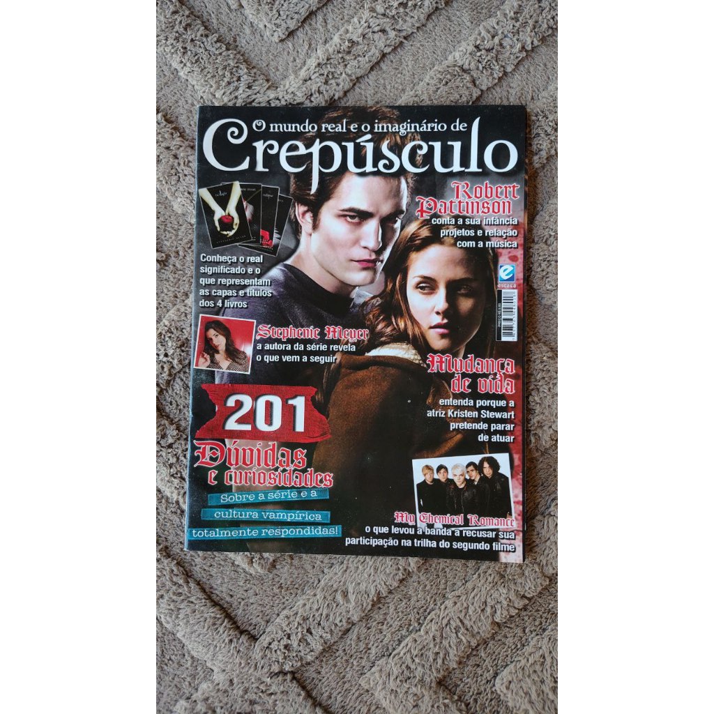 REVISTA ESPECIAL O MUNDO REAL E IMAGINÁRIO DE CREPÚSCULO