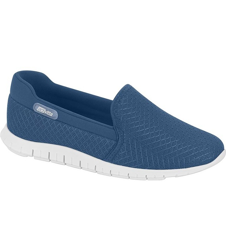 Tênis Feminino Calce fácil Macio Leve Caminhada Dia a Dia Confortável Básico Actvitta Original em Oferta na Shopee