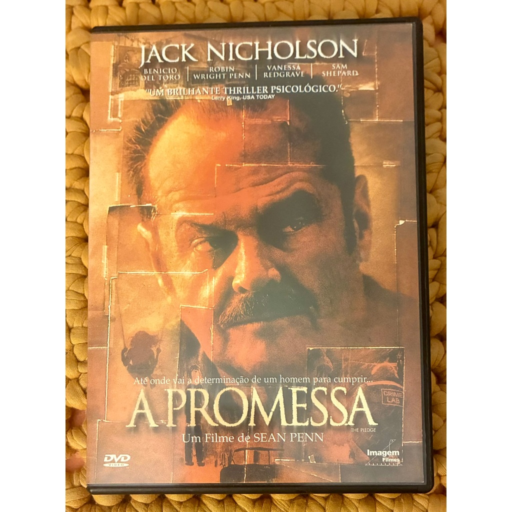 Dvd A Promessa (Sean Penn) Jack Nicholson - Original Dublado e Legendado
