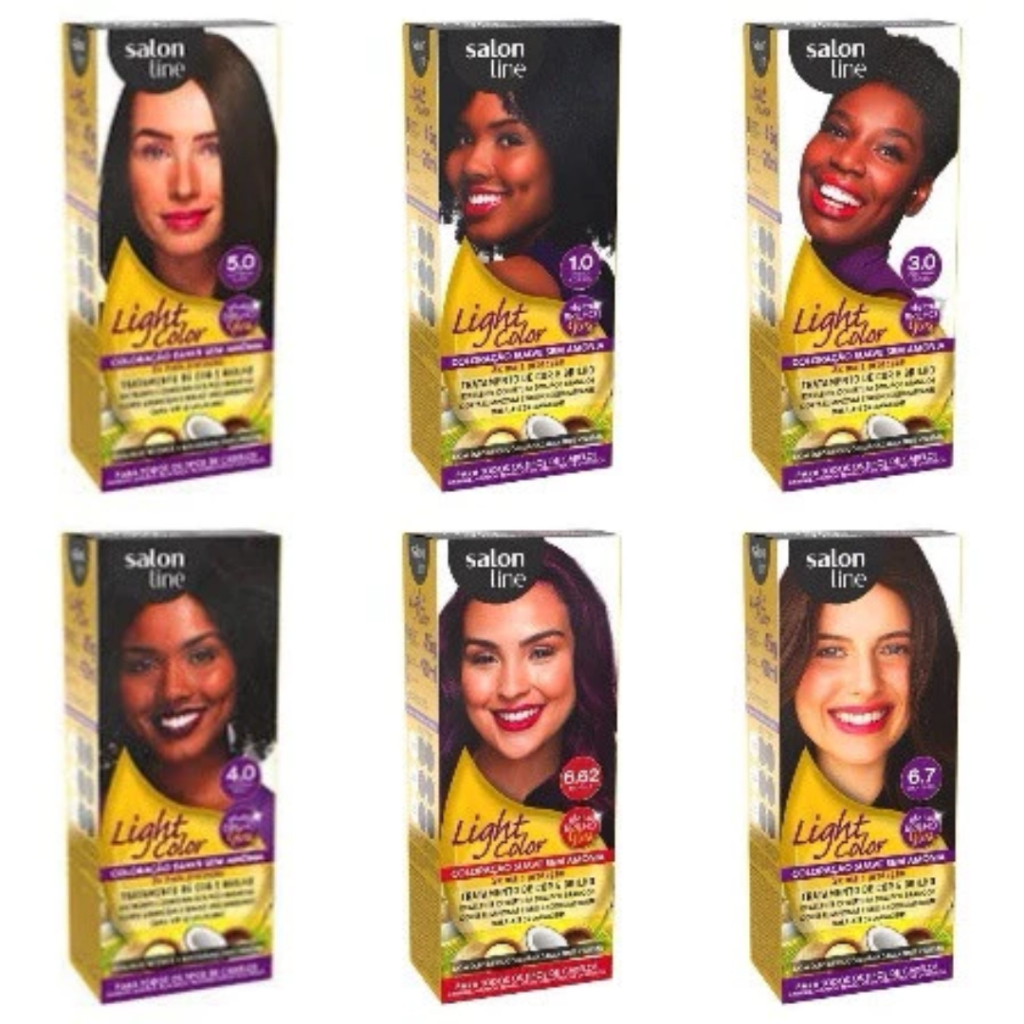 Tonalizante Salon line Light Color sem âmonia (ESCOLHA A SUA)- ENVIO IMEDIATO