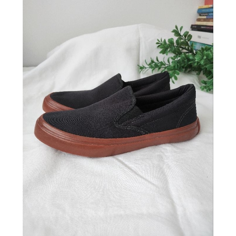 Sapato estiloso sola de borracha qualidade novo