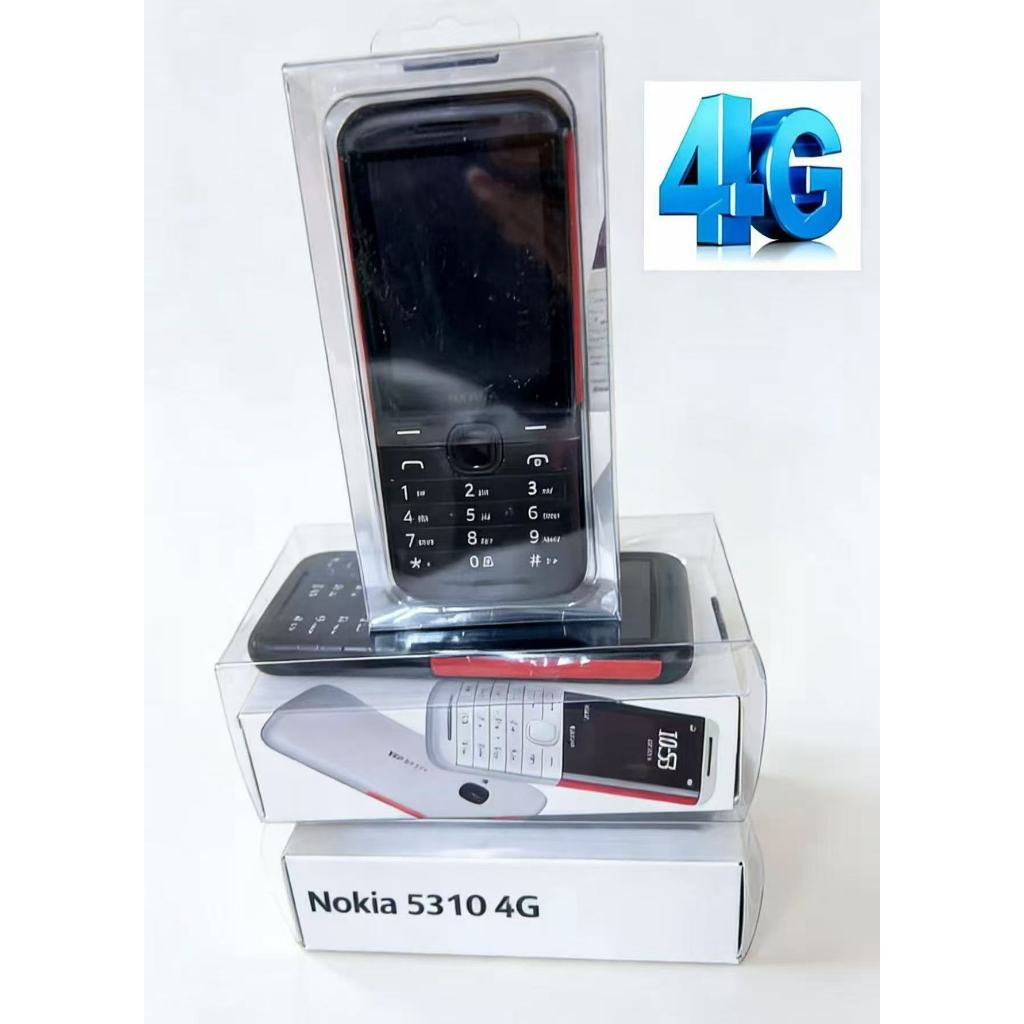Celular Nok'a-5310 4G para Idosos Dual Chip Tela Full HD com Câmera