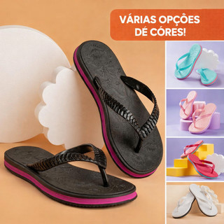 Chinelo Feminino Confortável - Chinelo Feminino Adulto - Chinelo Femenino Chinelo Ortopédico