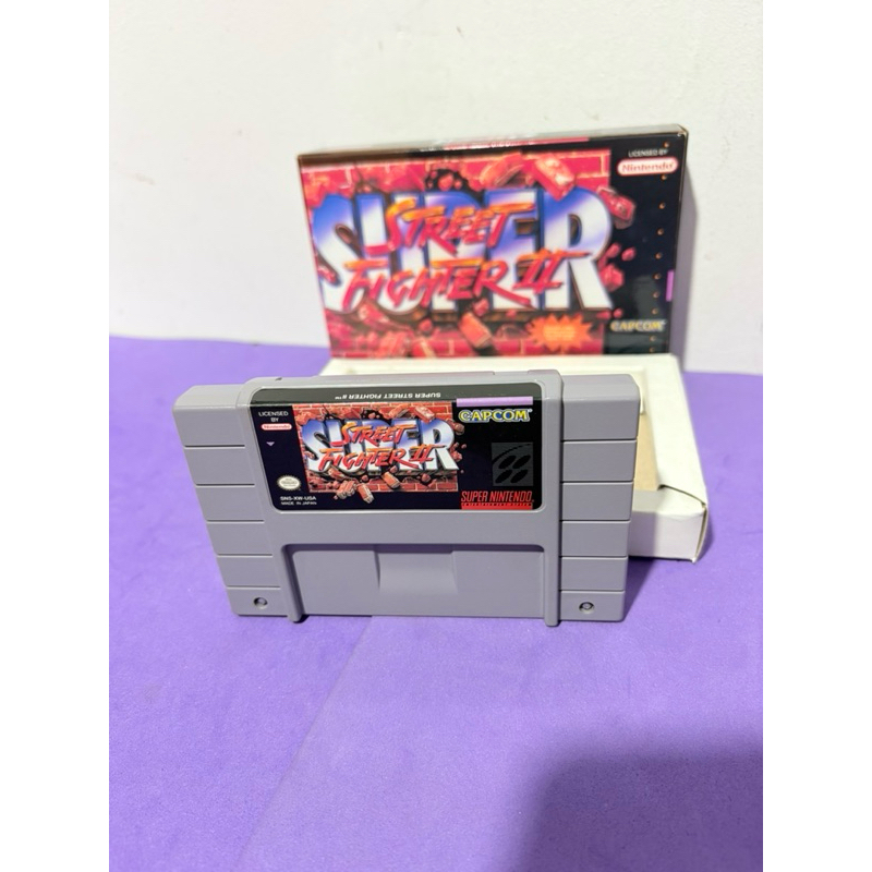 jogo Super street fighter II super Nintendo original