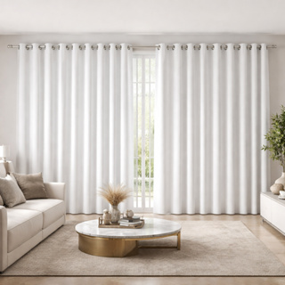 Cortina de Micro Percal para sala e quarto 6,00 largura x 2,40 altura em Oferta na Shopee