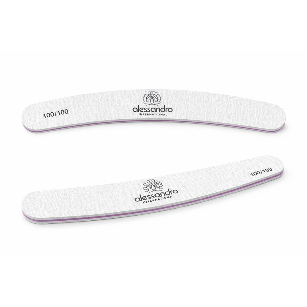 Lixa Manicure Profissional Importada Alessandro 100/100 Para Unhas naturais, Gel e Postiça