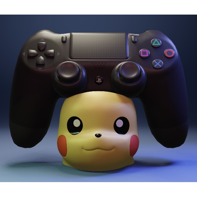 Suporte de Controle Pikachu – PS5, PS4, Xbox e Nintendo Switch Pro Controller