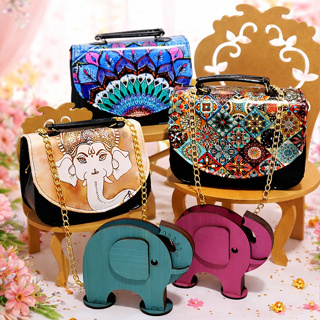 LIQUIDA ESTOQUE Bolsinhas Ombro Luxo Balada Mini Bag / Várias Estampas: em Oferta na Shopee