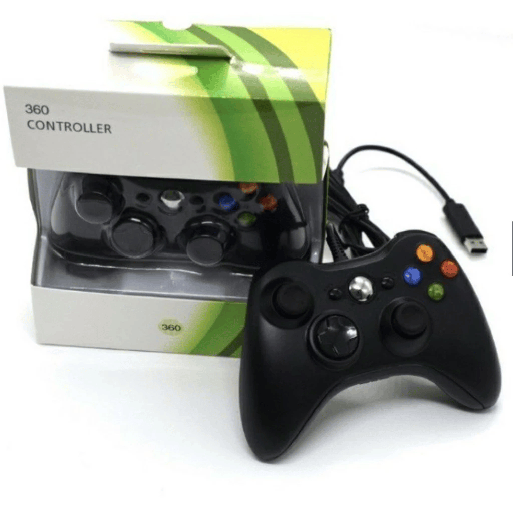 Controle De Xbox 360 Com Fio Para Video Game 1,9 metro Alta Precisão e Conforto
