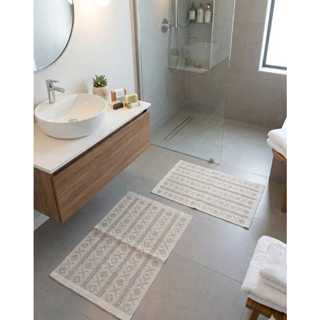 2 Tapates (par) tear algodão s/ banheiro/cozinha/lavandeira. em Oferta na Shopee