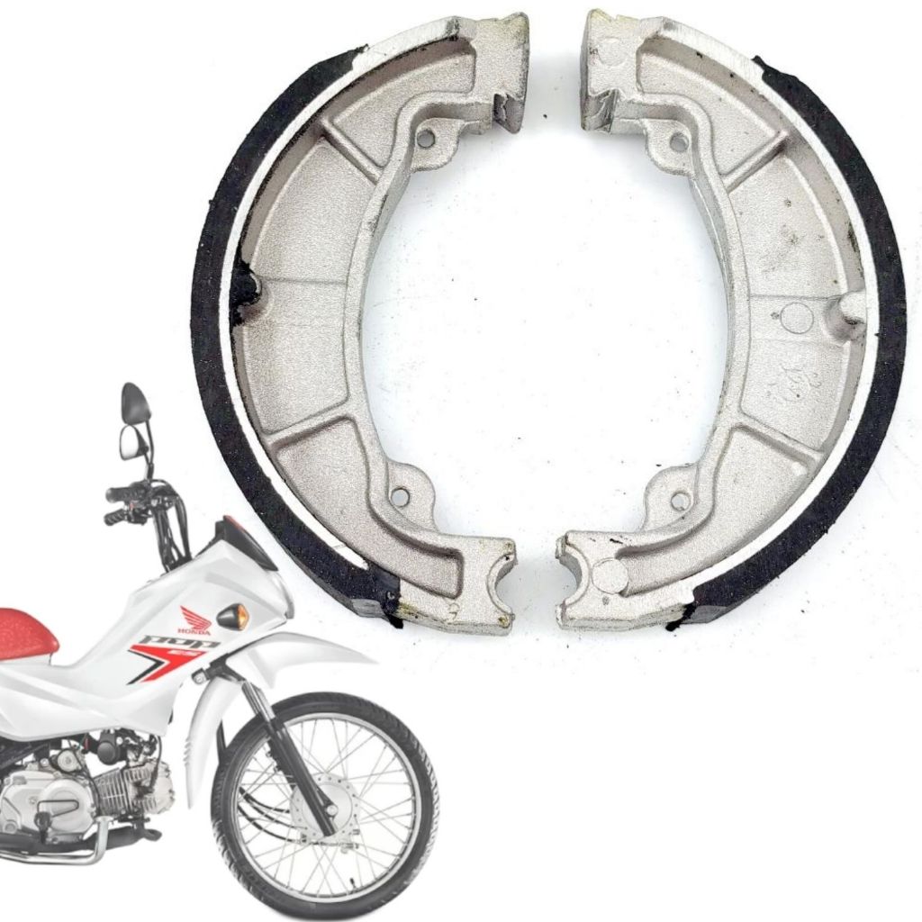 LONA PATIM FREIO 0,25 TITAN FAN START CARGO CG 125 150 160 TRAS/DIAN POP 100 110 DIANT PCX 150 TRAS
