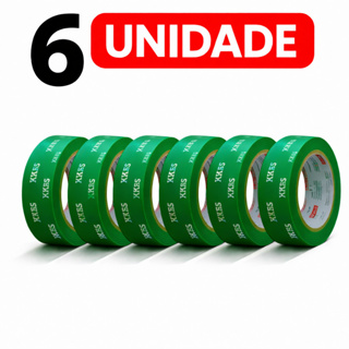 Fita Dupla Face 6 Rolos 12MM X 2M Extra Forte Fixa Tudo Pvc Cabeceira Ripado Quadros Mdf Pratico em Oferta na Shopee