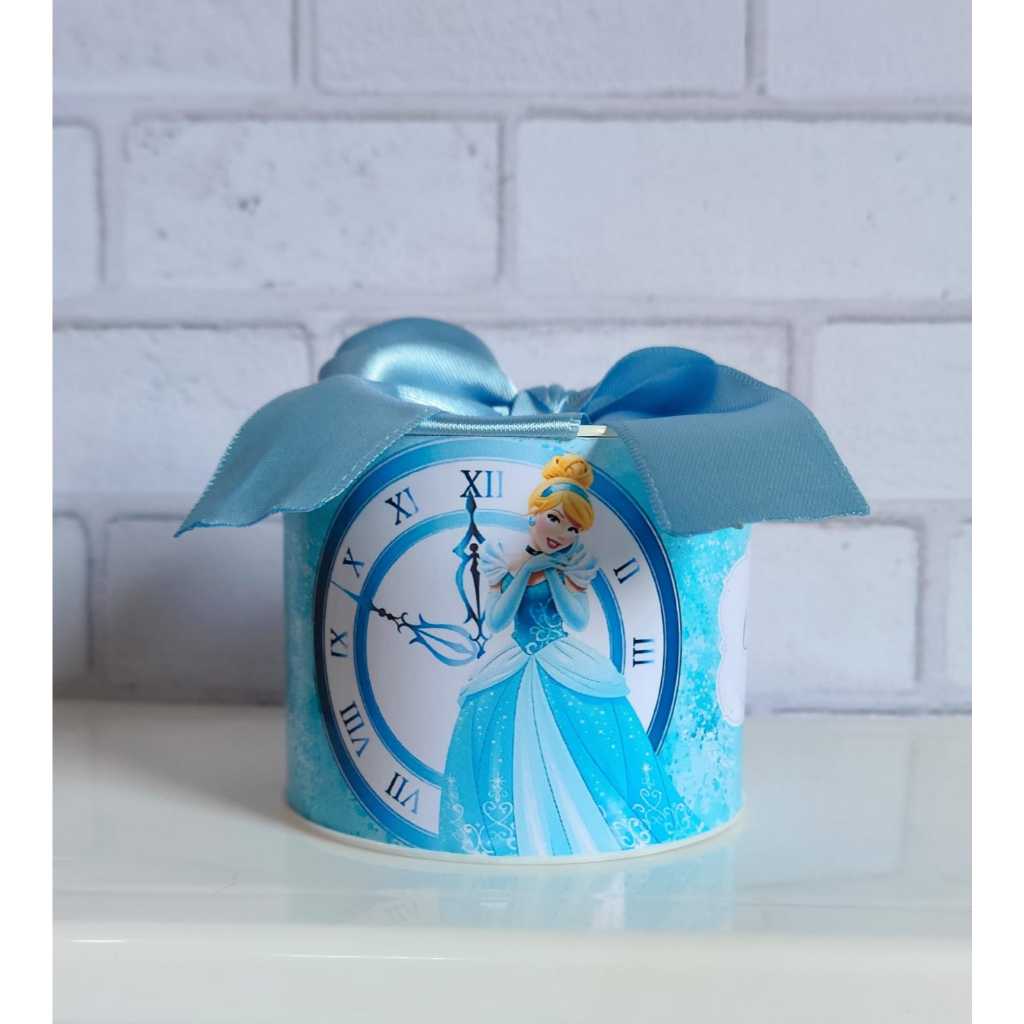 Kit Tubolatas personalizadas 5x6 - Lembrancinha de Aniversário Cinderela / Diversos temas, Maternidade, Chá de bebê, Cas