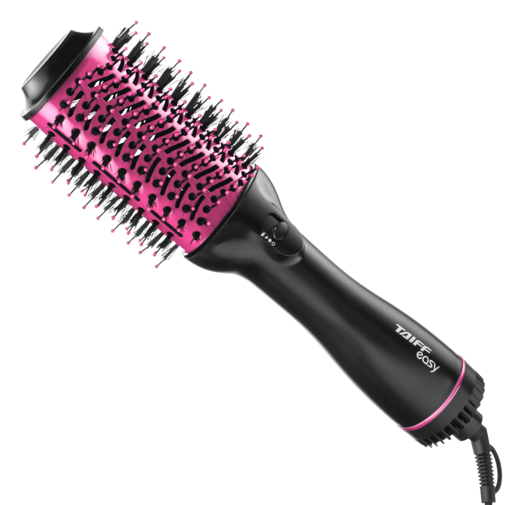 ESCOVA SECADORA MODELADORA TAIFF OVAL EASY ROSA PINK - 127V