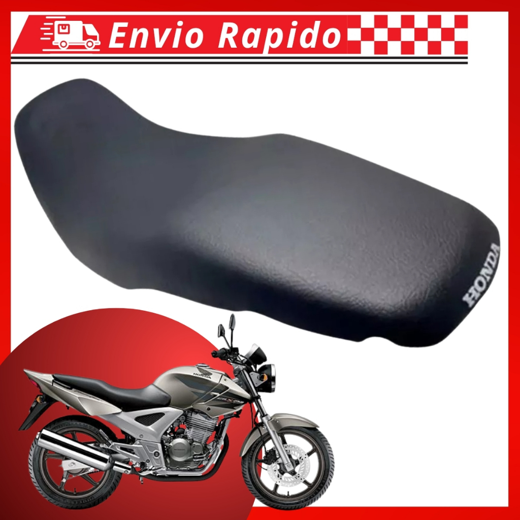 Capa De Banco Honda Cbx 250 Twister 2001 2002 2003 2004 2005 2006 2007 2008 Com Logo em Oferta na Shopee