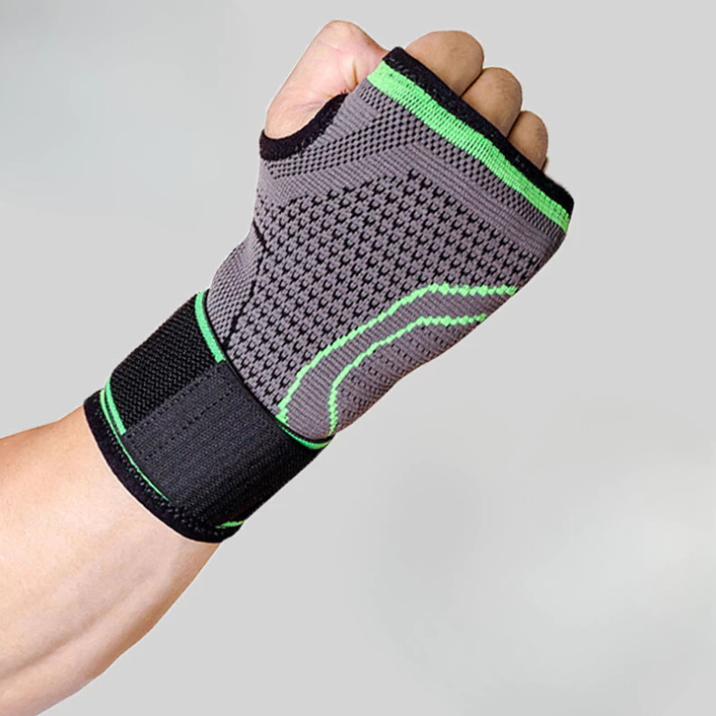 Munhequeira Ortopédica De Compressão Alívio De Dores E Treino