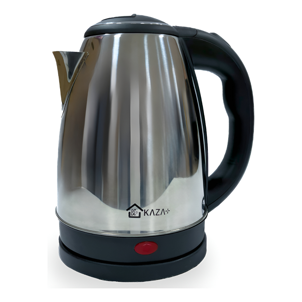 Imagem Chaleira Elétrica Kaza+ 1,8l Inox Resistente Aquecimento Rápido e Desligamento Automatico