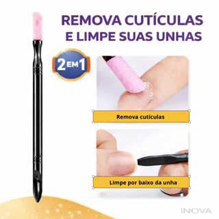 Caneta de quartzo removedor de cutícula para unhas em Oferta na Shopee