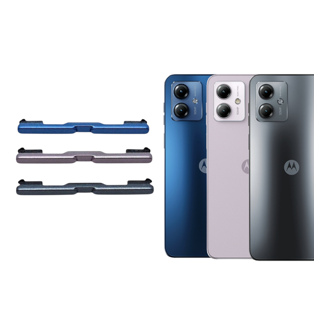 Botão Externo Tecla De Volume Para Moto G14 XT2341 em Oferta na Shopee