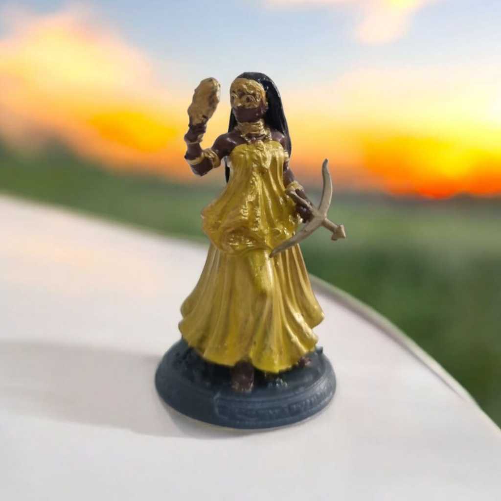 Miniatura Oxum Karê em Resina - Impressão 3D