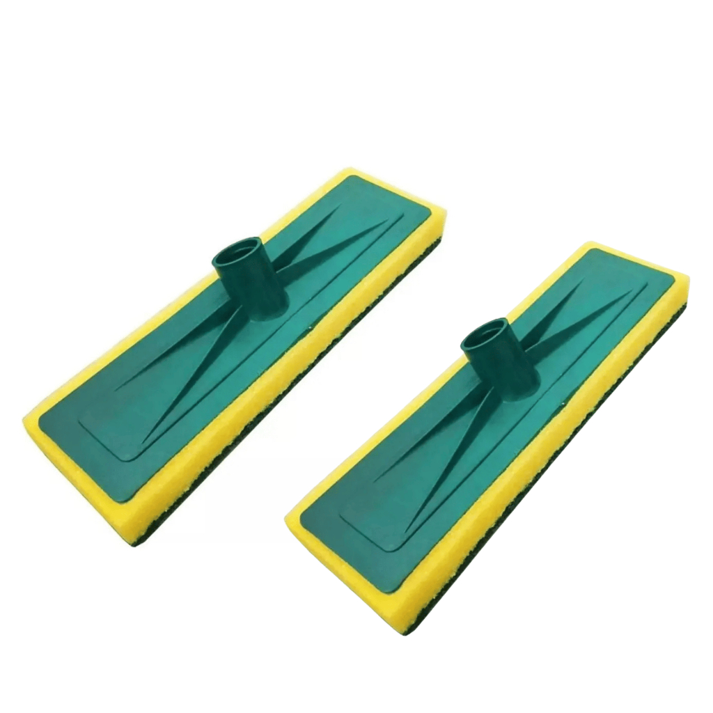 Kit 2 Refil Esfregão Abrasivo Limpeza Pesada Piso Azulejo Rejunte