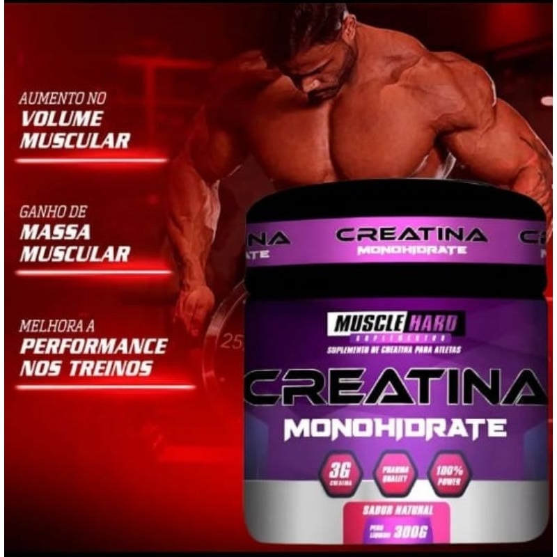 Creatina 300g Pura monohidratada