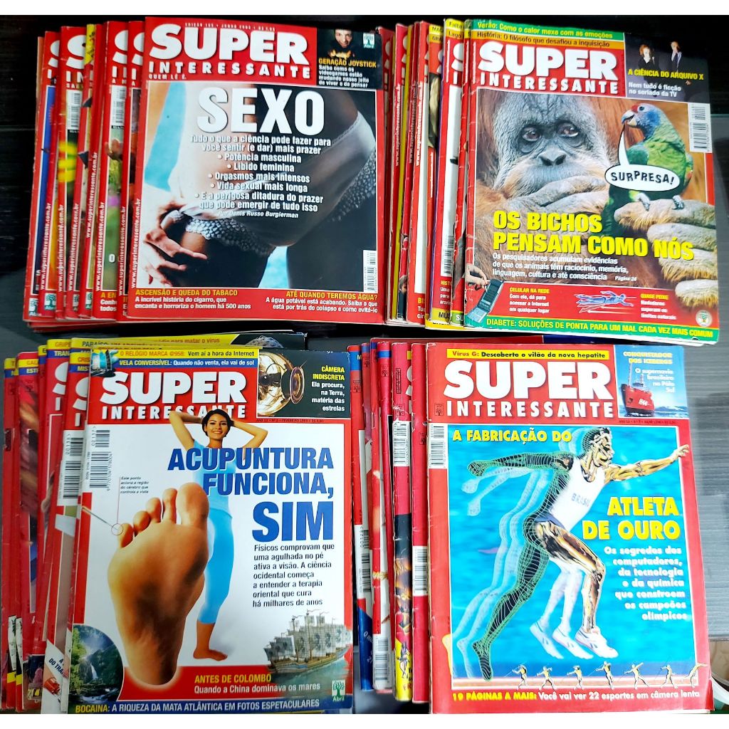 Revista Super Interessante Exemplares Avulsos