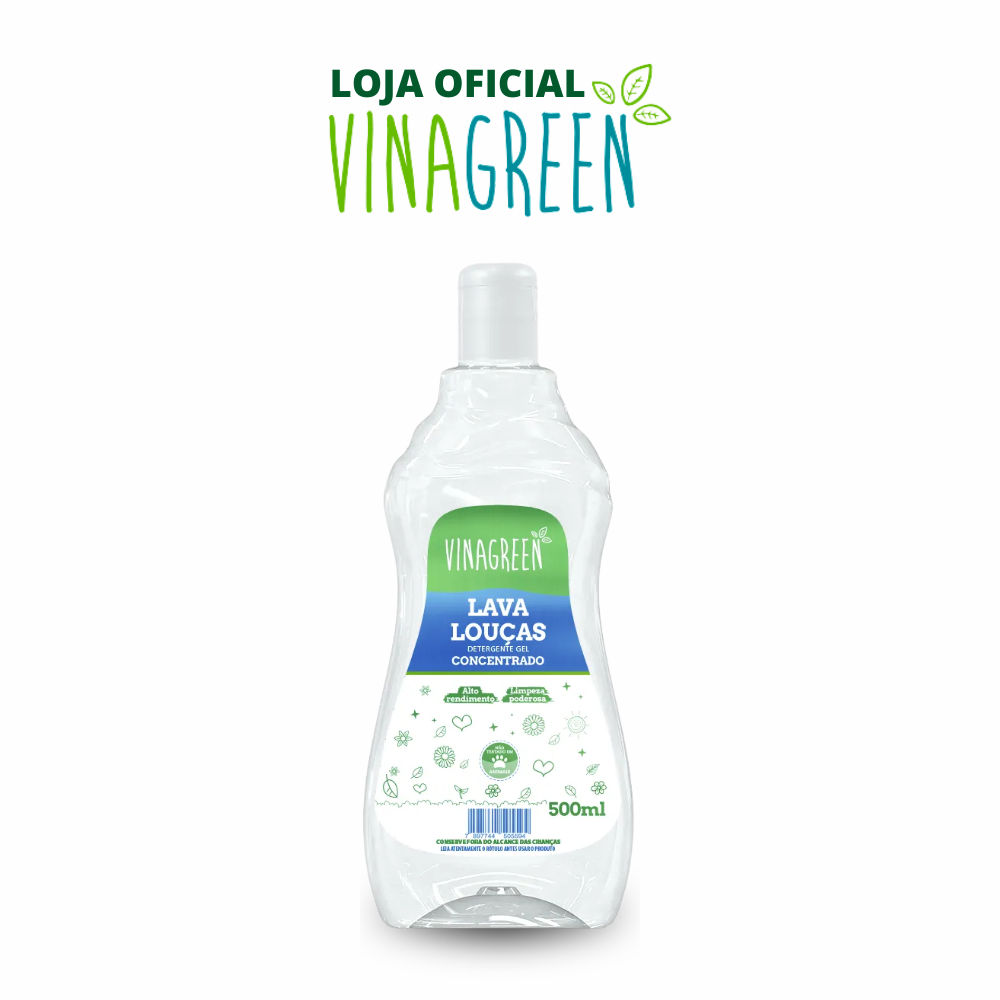 Detergente Gel Concentrado Vinagreen 500 ml