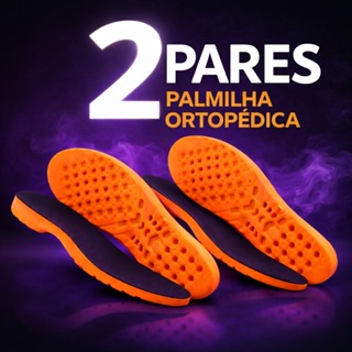 KIT 2 PARES PALMILHA ORTOPÉDICA EM GEL ANATÔMICA PARA ESPORÃO E DORES NOS PÉS em Oferta na Shopee
