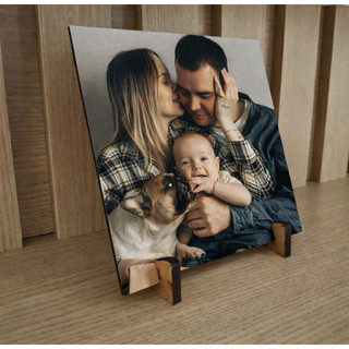 Quadro de Mesa com suporte Personalizado Com Sua Foto presente decoração em MDF diversos tamanhos envio expresso