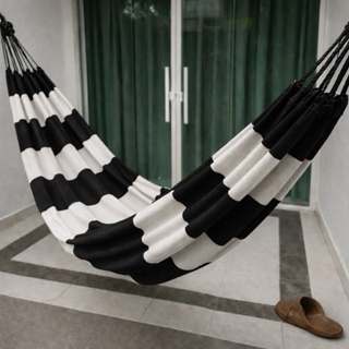 Rede de Descanso Xadrez 350×140cm – Rede de Dormir para Casal e Solo, Confortável, Várias Cores, Envio em 24h em Oferta na Shopee