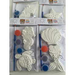 Kit em GESSO FUNDO DO MAR