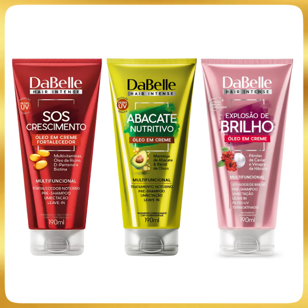 Óleo em Creme Multifuncional DaBelle 190ml