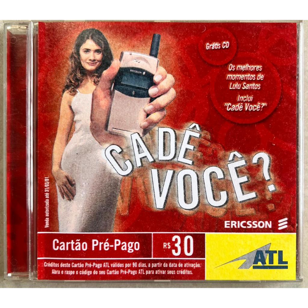 Cd Lulu Santos 2000 Melhores Momentos (cadê Você?), Original