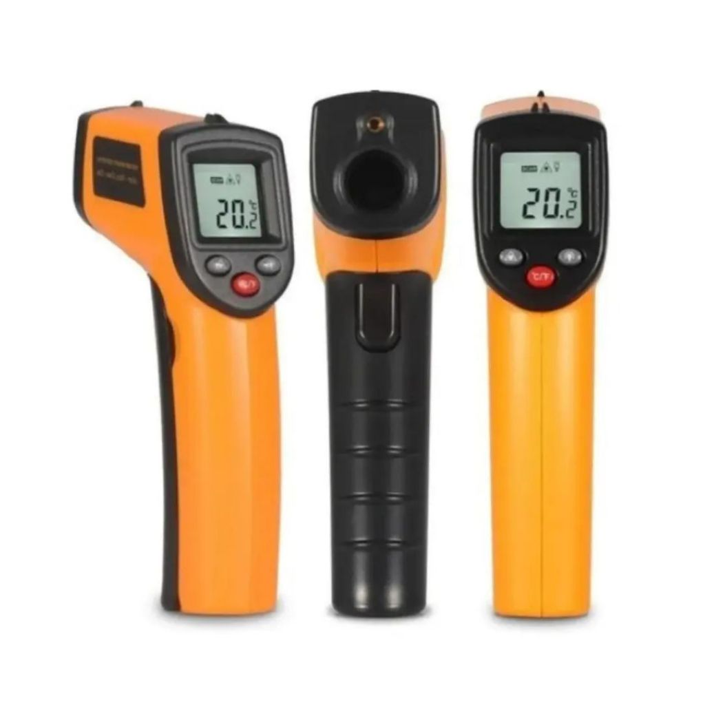 Termômetro Industrial Digital Infravermelho Laser Medição Temperatura Industrial -55ºc até 400ºc