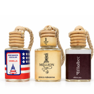 Kit 1/2/3 Aromas Masculinos Premium para Carro Vanila - Maubec - Milion em Oferta na Shopee