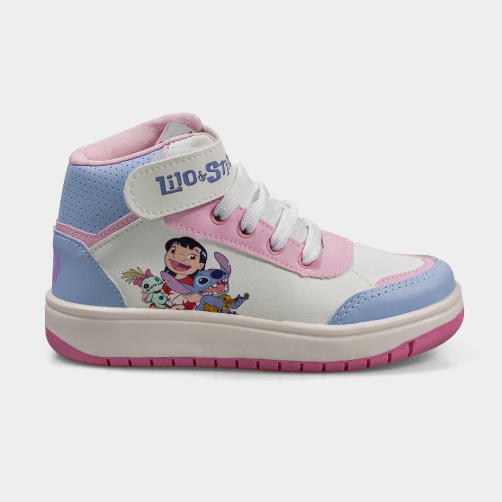 Tenis Menina Disney Cano Alto Lilo & Stitch DST42DY