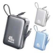 Power Bank 20.000mah e de 10.000mah Turbo Carregador Portátil 45w BTE-106 cor SORTIDAS