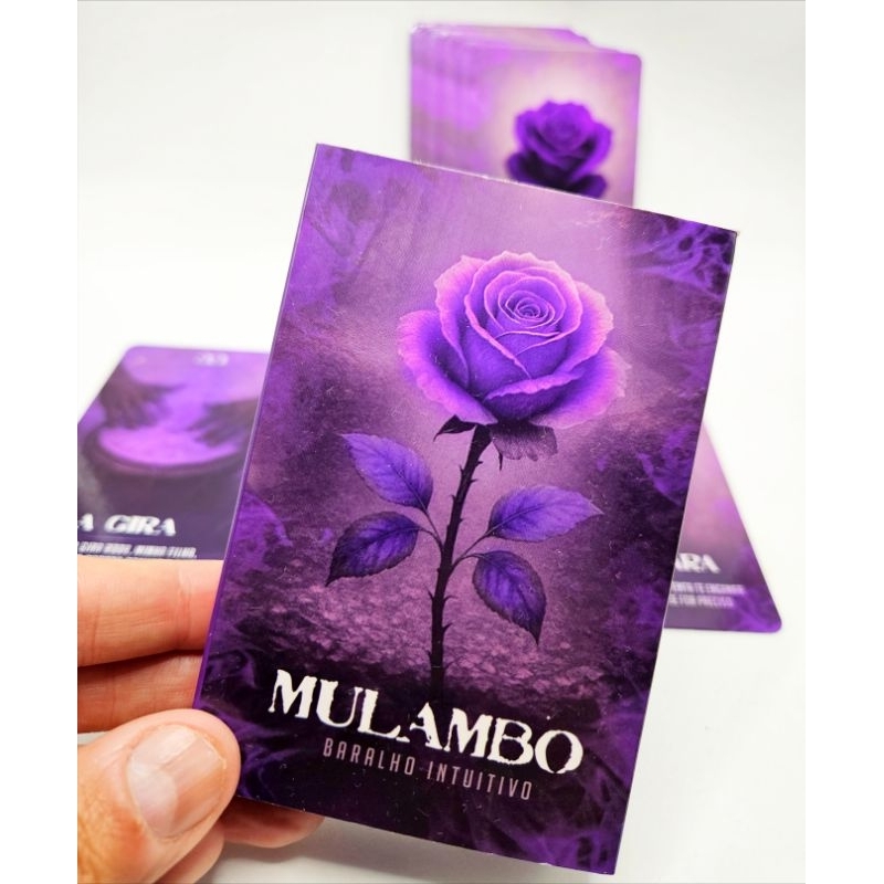 Baralho de Pombagira Maria Mulambo | Cartas Intuitivas Pombagira | Baralho Cigano Espiritual
