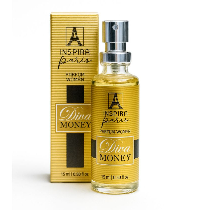 Perfume Diva Money Feminino 15ml Inspiração de Perfume Lady Million | Doce Poderoso Alta Fixação