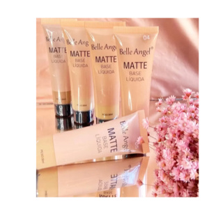 Base liquida matte Belle angel em Oferta na Shopee