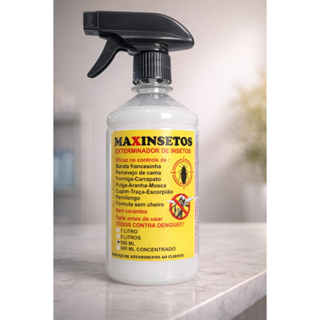 1 Mata percevejo de colchão 500 ml cheiro suave efeito rápido borrifador incluso livre-se das pragas em Oferta na Shopee