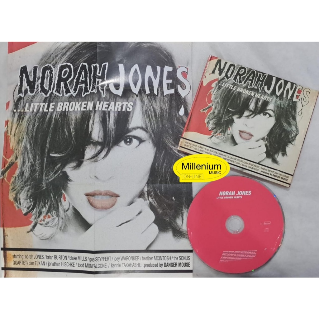 CD Norah Jones  ...Little Broken Hearts 2012 Original Gravadora Colecionador Ótimo Estado