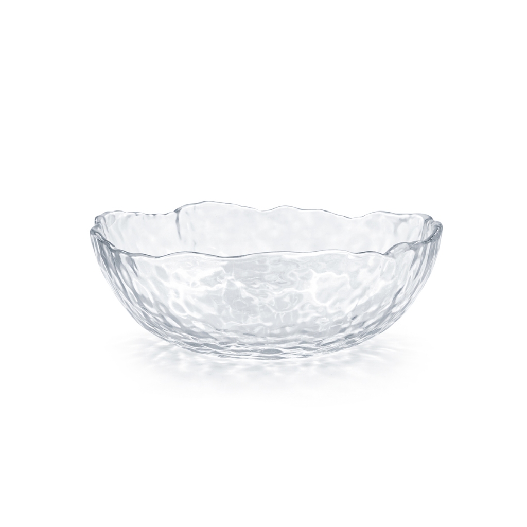 Bowl Tigela Vidro Servir Decorar 1 Litro Orgânico Multiuso Cozinha Preparo Saladeira