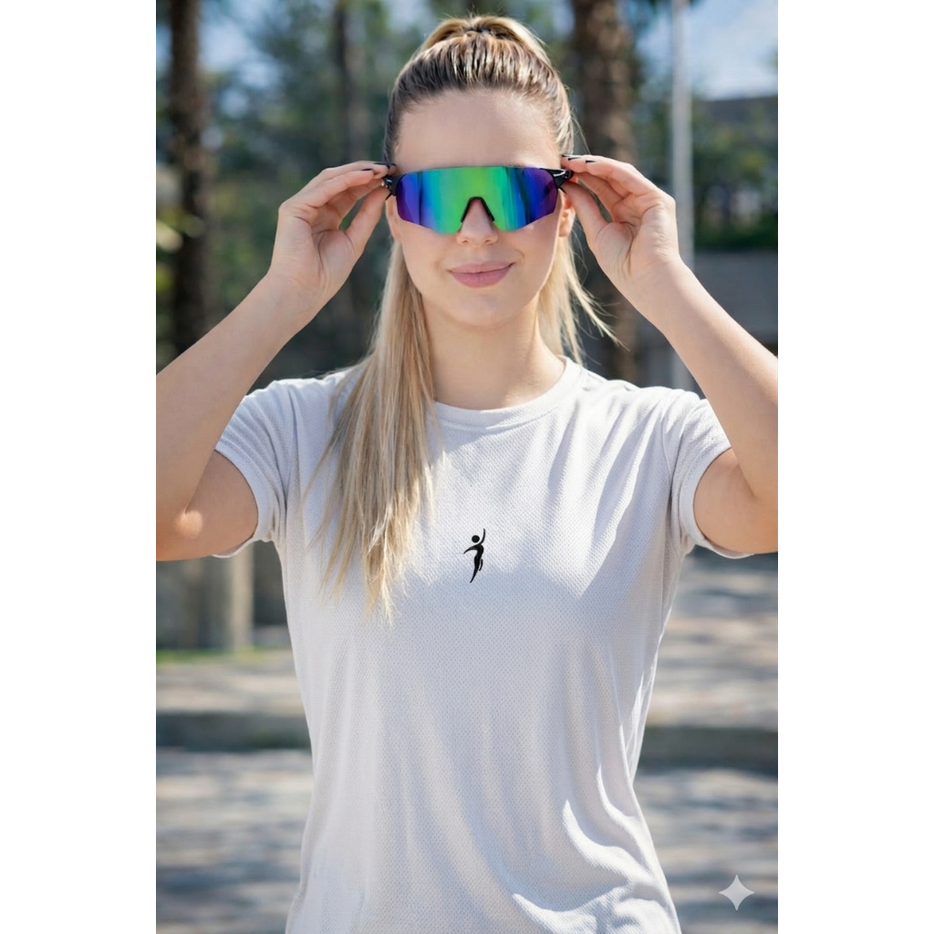 Baby Look Dry Fit Feminina Estampada Yoga Linha Premium em Oferta na Shopee