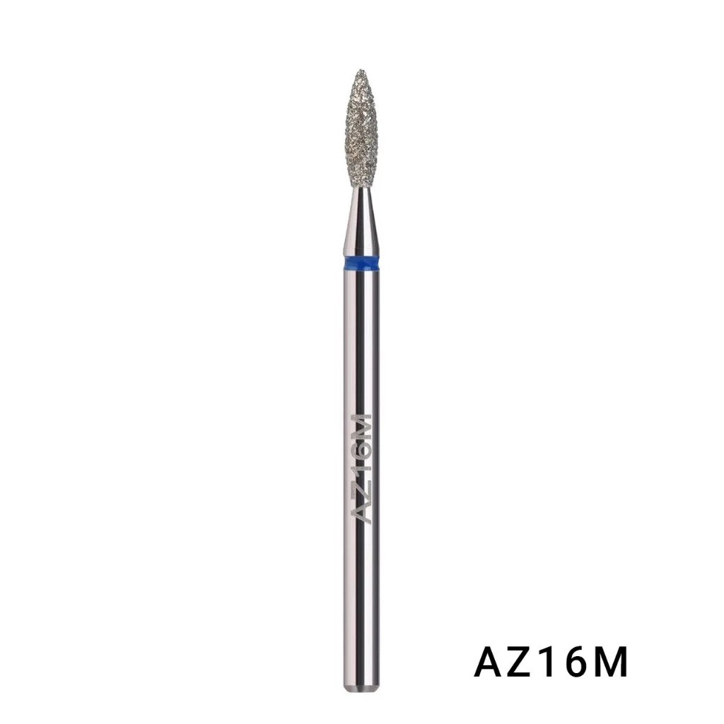 Broca de Cutícula Diamantada Azzio  - AZ16M Formato chama