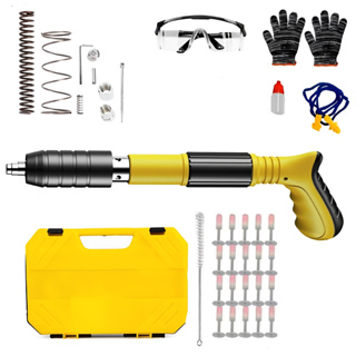 260 Pinos Pistola de Fixação Profissional Ação Direta Forte Penetra Madeira, Concreto e Aço 5mm - Kit Completo em Oferta na Shopee