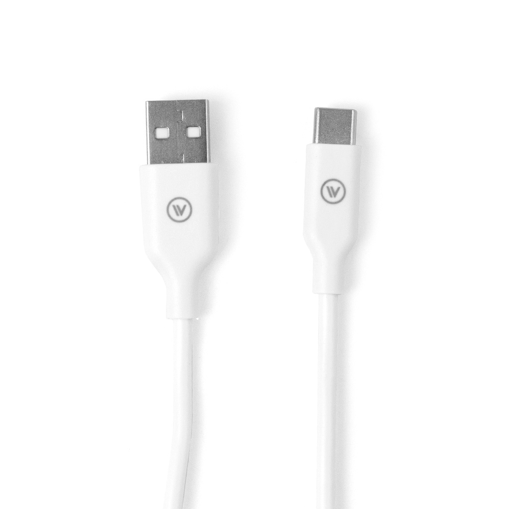 Cabo USB para USB-C Branco | iWill Essencial em Oferta na Shopee